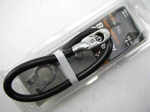 Deka 00785 Battery Cable - Black Top Post 4 Gauge 15" Long