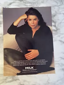 Neve Cambell - Pubblicità originale Got Milk - 1996. - Foto 1 di 1
