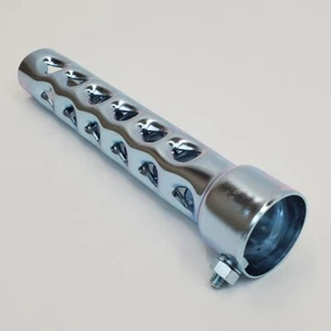Deflector de escape de 8” de largo para tubos y silenciadores de tubos de escape OD de 1-3/4” - Imagen 1 de 6