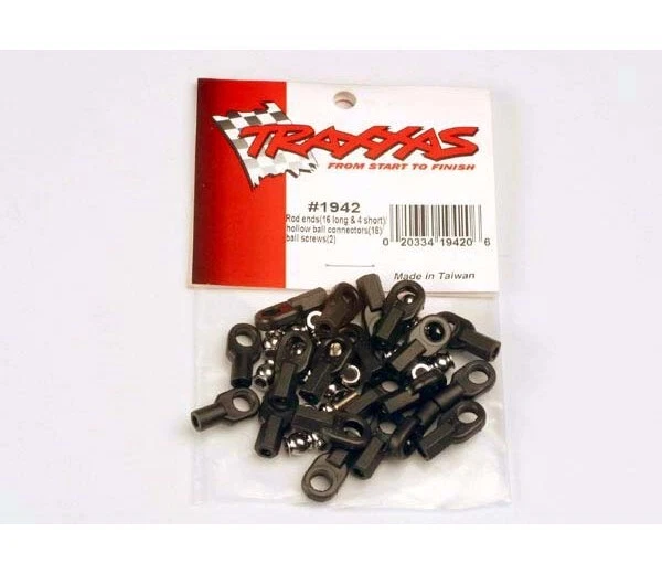 Traxxas Rod Ends Kugelköpfe 16x lang + 4x kurz Hohl-Kugel-Set 1942 - Bild 1 von 1