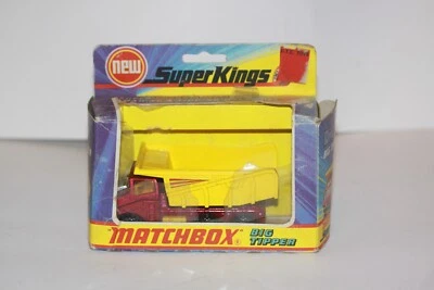 1973 Matchbox K-4 Big Tipper, Red & Yellow Unused Condition Original Box - Image 1 of 4
