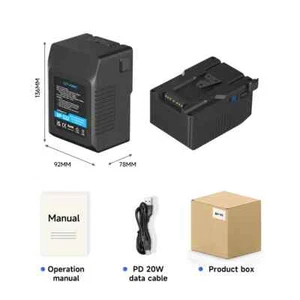 PALO MINI V Mount Battery BP-222 15000mAh 222Wh 14.8V for Cameras & Accessories - Picture 1 of 12