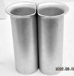 Hilborn Aluminum Ram Tube  2-5/8 " OD x 7-1/4" Tall D Bell Set of 8   - Image 1 of 1