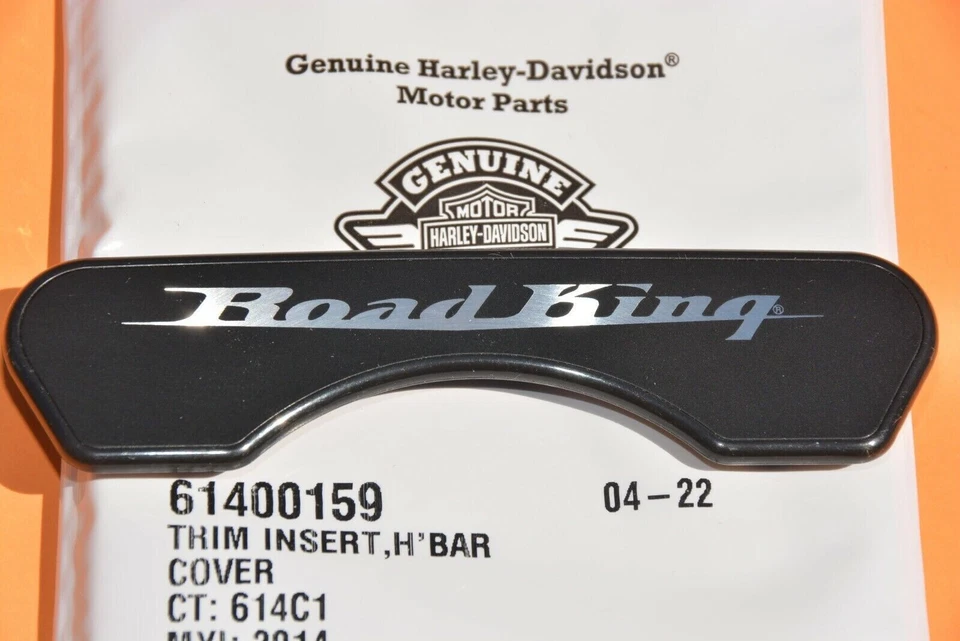 Harley-Davidson Roadking Trim Insert H'Bar Cover - 61400159 - Image 1 of 1