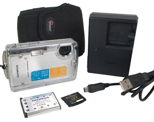 Cámara digital compacta Olympus Mju Stylus 720 SW, 7,1 MP CCD, a prueba de agua y golpes - Imagen 1 de 24