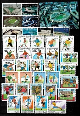 France World cup 1998 ☀ Soccer Football Worldwide collection - MNH / Used / CTO - Image 1 of 2