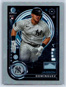 2024 Bowman Jasson Domínguez #BAI-8 Bowman A.I. New York Yankees - Foto 1 di 2