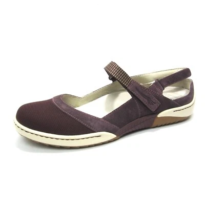 Sandalia Mary Jane Dansko Raeann EU 41 US 10.5 11 Mujer Cuero Ciruela Púrpura Usada en Excelente Condición Foto 1 de 4