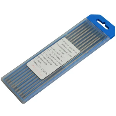 Electrodo de tungsteno de soldadura TIG gris WC20 2 % certificado 3,2 mm x 175 mm paquete de 10 Foto 1 de 4