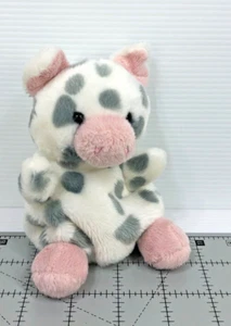 Peluche Aurora Palm Pals Piggles 5 pollici maiale maculato bianco grigio rosa peluche - Foto 1 di 13