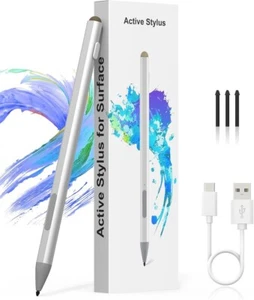 Surface Pen for Microsoft Surface Pro 11/10/9/X/8/7/6/5 - Surface Go 2/Go 3/Book - Picture 1 of 7