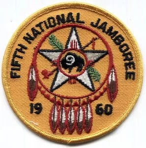 BSA Jamboree 1960 Region 9 Warshield Scout Patch - most excellent mint - - Picture 1 of 3