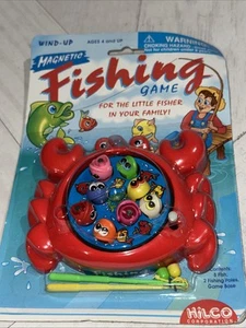 Gioco di Pesca Magnetico Hilco Wind Up 1979 Sigillato - Foto 1 di 4