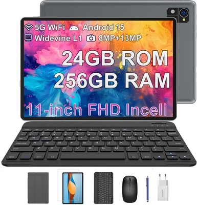 Blackcase BESTTAB M10 Tablet mit Keyboard 24GB+256GB 11 Zoll Android 15 5G WiFi - Bild 1 von 4