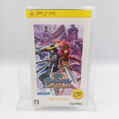 Sengoku Basara Battle Heroes Best PlayStation Portable PSP Japan CIB Complete - Image 1 of 4