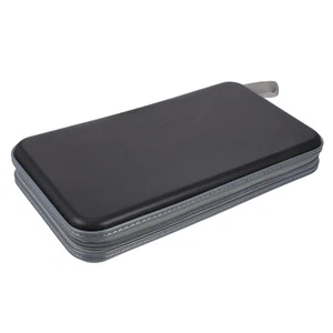 80 Capacity Disc Organizer CD Bag Case Wallet Storage Pouch Holder - Afbeelding 1 van 12