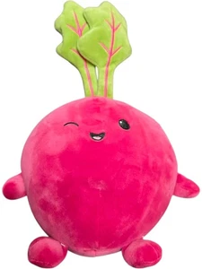 "Juguete de peluche Hug Me de Walgreens 12"" lindo vegetal guiñando un ojo cara etiquetas nuevas" - Imagen 1 de 13