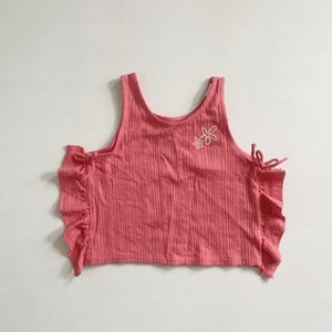 NWT ZARA GIRL pink ruffle tank size 5 - Picture 1 of 6