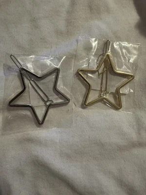 Star Gold Plated Barrette - Image 1 of 4