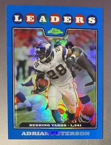 2008 Topps Blue Refractor / Adrian Peterson - Bild 1 von 2