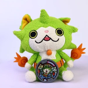 Thornyan Fruitnyan Plush Bandai Kutari 5" Yo-kai Watch Doll with Grey Medal - Picture 1 of 7