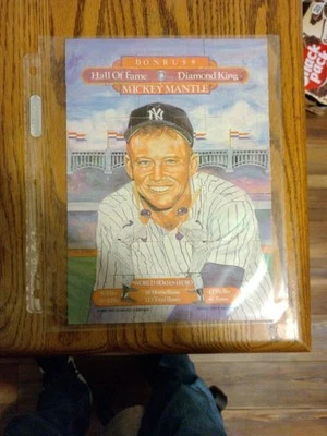 Rompecabezas Donrus 1983 McDonald's Mickey Mantle Foto 1 de 2
