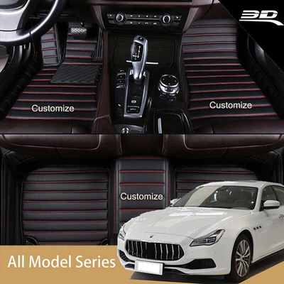 Alfombrillas de coche personalizadas de cuero PU antideslizantes impermeables para Scion xB xDxA tC Foto 1 de 4