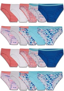 Fruit of the Loom Girls' Cotton Bikini Underwear Multipacks Sz 14 - Picture 1 of 3