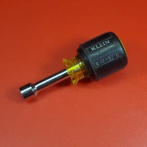 Klein Tools Inc. 610-5/16 Stubby Nut Driver 1-1/2" Shaft U.S.A. Preowned - Picture 1 of 6