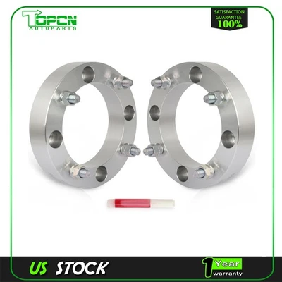 2Pcs 1.5" 4x156 ATV Wheel Spacers 12x1.5 Studs For Polaris Ranger XP 900 RZR 900 Foto 1 de 4