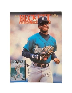 1995 BECKETT BASEBALL CARD MONTHLY KEN GRIFF Jr. MARINERS ISSUE #124 - Picture 1 of 5