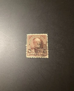 U.S. Scott #257 General William Tecumseh Sherman 1894 8¢ Used Single Stamp NG HR - Picture 1 of 2