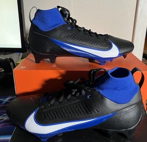 Botines de fútbol Nike Vapor Edge Pro 360 2 TB talla 11 negro azul real FN7759-003 - Imagen 1 de 5