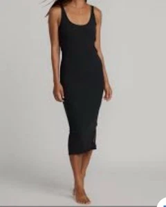 Honolua Surf Co Holo Holo Dress Black Size L NEW! - Picture 1 of 5
