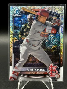 2025 Bowman Chrome Megabox Wählen Sie Ihren Mojo Refraktor JJ Wetherholt BCP-241 - Bild 1 von 2
