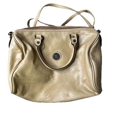 Vintage Capezio Satchel Crossbody Leather Bag Vintage Tan Brown - Image 1 of 4