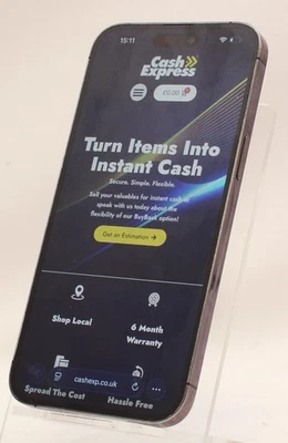 Apple iPhone 14 Pro Max 128GB Deep Purple Smartphone - Network Unlocked (C) - Image 1 of 4