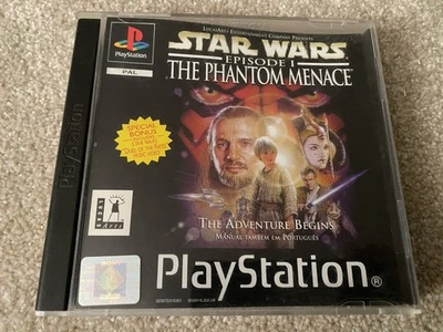 Star Wars: Episode I – The Phantom Menace Sony PlayStation 1 1999 PAL UK - Image 1 of 4