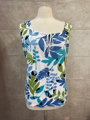 Joseph A. Blusa multicolor sin mangas para mujer talla XL Foto 1 de 4