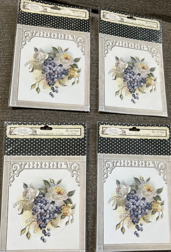 Sandy Clough Wood Lattice Die-cut Frame & Accent # 16696 by Colorbok