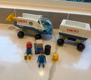 JUEGO RETRO 1982 PLAYMOBIL ASTRONAUTA ESPACIAL Faltan algunas piezas MOONWALKER SPACE - Imagen 1 de 3