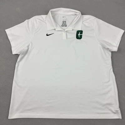 UNC Charlotte 49ers Polo Shirt Women 2XL White Nike Dri Fit Embroidery NCAA XXL - Image 1 of 4