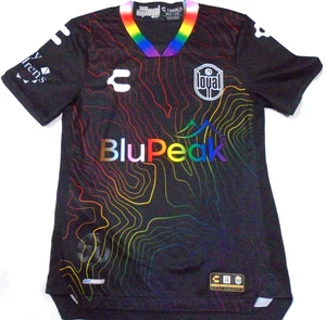 San Diego Loyal Jersey BluPeak Tequila Corralejo Charly Pride Shirt XXS Unisex - Picture 1 of 2