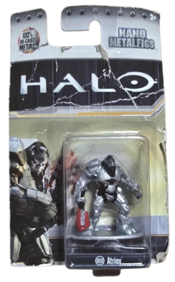 Figura coleccionable de metal fundido a presión Halo Nano Metalfigs Atriox MS10 Foto 1 de 1