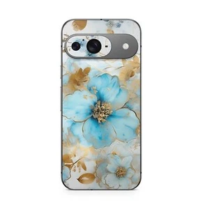 Film de protection Google Pixel 9 Skin design protection anti-rayures vinyle autocollant or bleu - Photo 1/1