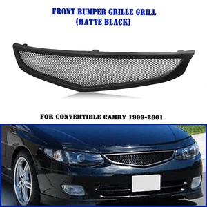 Parrilla de parachoques delantero para Toyota Camry Solara 2 puertas 1999-2001 negro mate - Imagen 1 de 15
