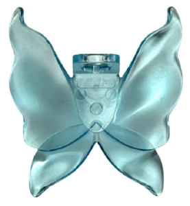 LEGO - Trans-Light Blue Minifigure Wings, Butterfly Pointed (Tinkerbell, Fairy) - Picture 1 of 1