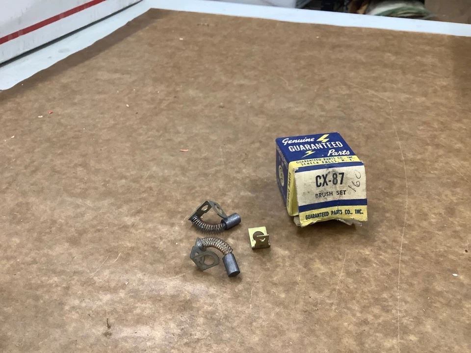 GUARANTEED PARTS (GP) CX-87 PREMIUM QUALITY BRUSH SET - NEW - Image 1 of 1