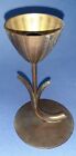 Ystod-Metoll Brass Tulip Candleholder Designed By Gunnar Ander 1960S