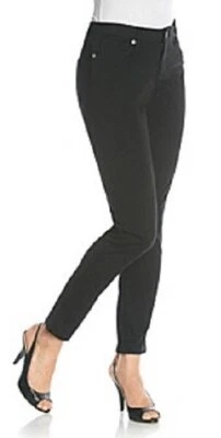 NW Vintage America 60276688-169 Black Stretch Ponte Matchstick Skinny Pants, $89 - Image 1 of 4